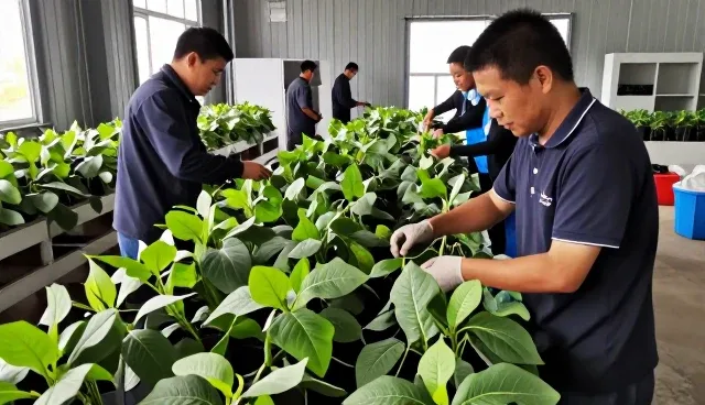 项目现场应用中的农产品加工服务特点